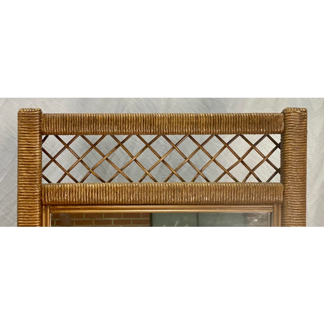 Vintage Henry Link for Lexington Furniture Woven Wicker Full Length