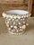 Off-white Vintage Hand-Applied Coastal Seashell Encrusted Resin Planter For Sale - Image 8 of 12