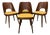 Dining Chairs by Oswald Haerdtl for Ton, 1950s, Set of 4 For Sale
