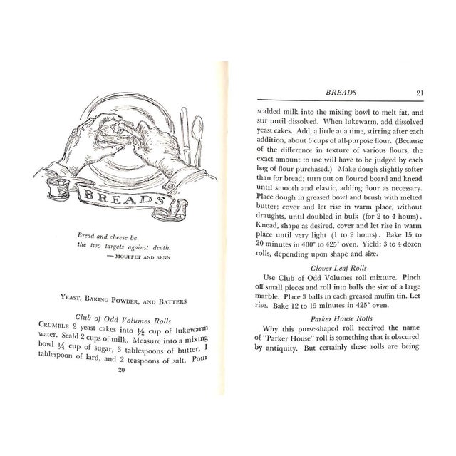 Paper "An Odd Volume of Cookery" 1949 Morrisey, Louise Lane and Sweeney, Marion Lane For Sale - Image 7 of 11