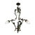 Art Nouveau Four Light Cherub Chandelier, Early 20th Century For Sale