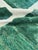 Textile Vintage Green Beni Mrirt Grid Pattern Rug, 2010s For Sale - Image 7 of 11