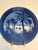 Pair of Vintage Royal Copenhagen Annual Christmas Plates, 1969 & 1972 Danish Blue & White Porcelain Wall Plates For Sale In Charleston - Image 6 of 11