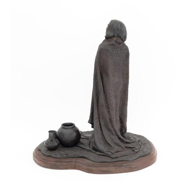 c.d. Bond "Potter's Daughter" Bronze, 1981 For Sale - Image 10 of 11