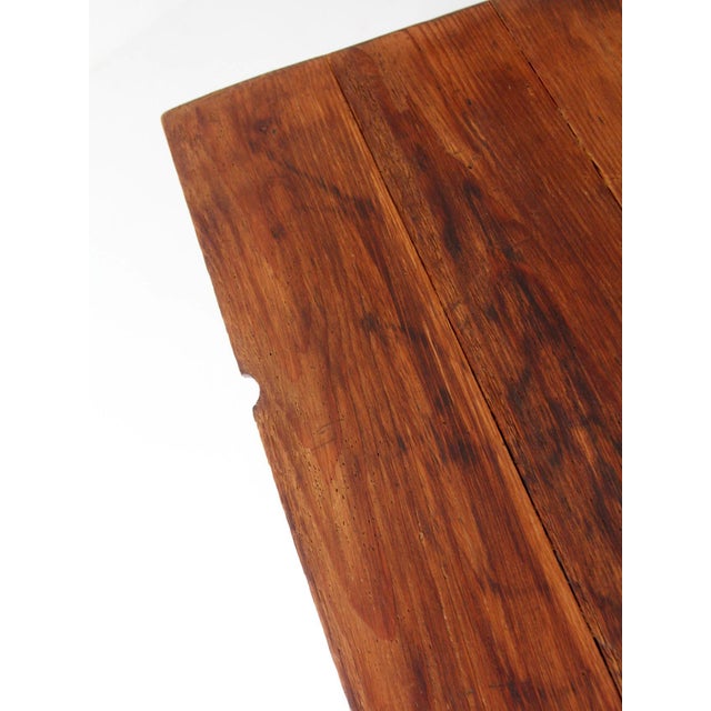 Antique Painted Farmhouse Cupboard With Drawer and Double Doors For Sale - Image 16 of 18