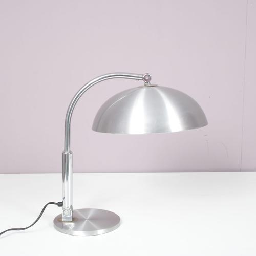 A beautiful bauhaus style desk lamp designed by h. Busquet, manufactured by hala zeist in the netherlands in the 1950s....