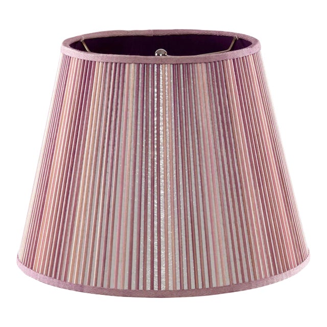 Empire Stick Shade in Two Tone Washed Purple/Pink, 18" For Sale