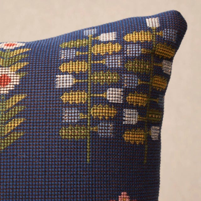 This pillow features Annika Floral Tapestry with a knife edge finish. Based on original artwork that was hand-drawn in our...