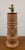 1960s Vintage Pottery Table Lamp With Woven Rattan Rope For Sale - Image 5 of 7