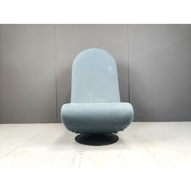 1970s 1-2-3 High Back Chair by Verner Panton for Fritz Hansen, 1970s For Sale - Image 5 of 9