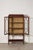 1910s Edwardian Sheraton Revival Mahogany Glass Front Display Case on Spade Legs For Sale - Image 4 of 11