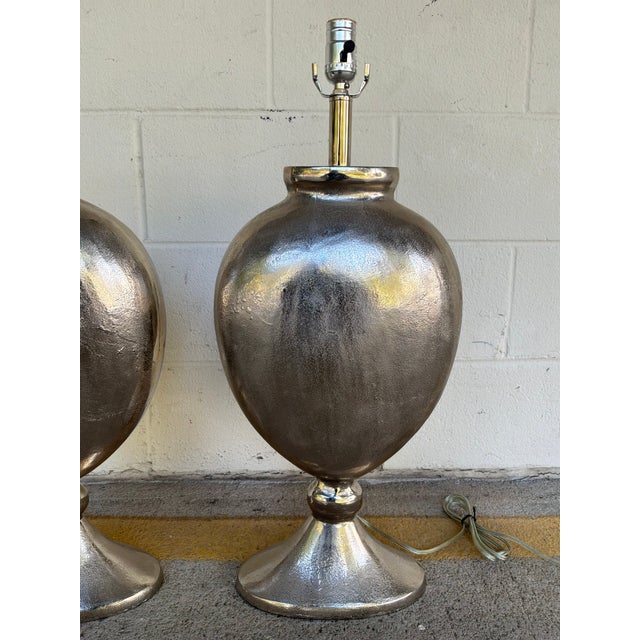 Contemporary Currey & Co Marmont Lamps - Pair. For Sale - Image 3 of 4