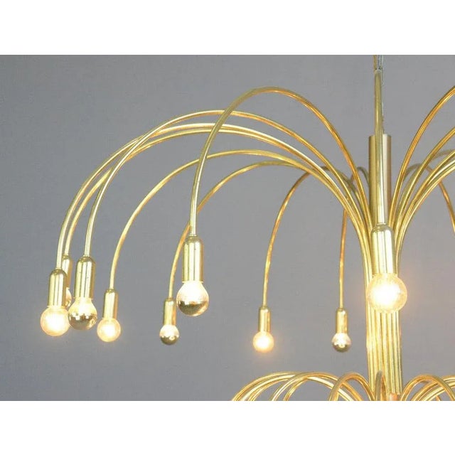 Large Mid-Century Ballroom Chandelier For Sale - Image 10 of 11