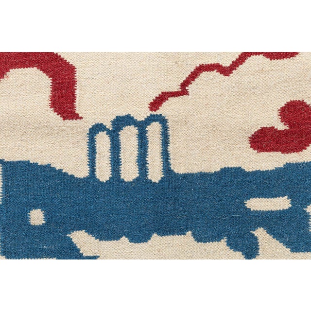 Oversized Modern Flat Weave Rug Doris Leslie Blau For Sale - Image 4 of 8