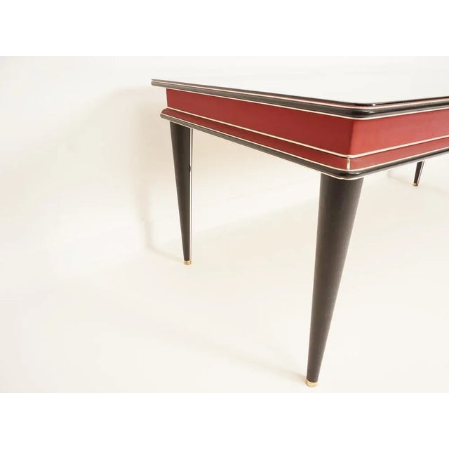 Wood Table by Umberto Mascagni for Harrods, 1950 For Sale - Image 7 of 10