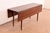 Jack Cartwright for Founders Mid-Century Modern Walnut Drop-Leaf Harvest Dining Table, Newly Refinished For Sale - Image 9 of 14