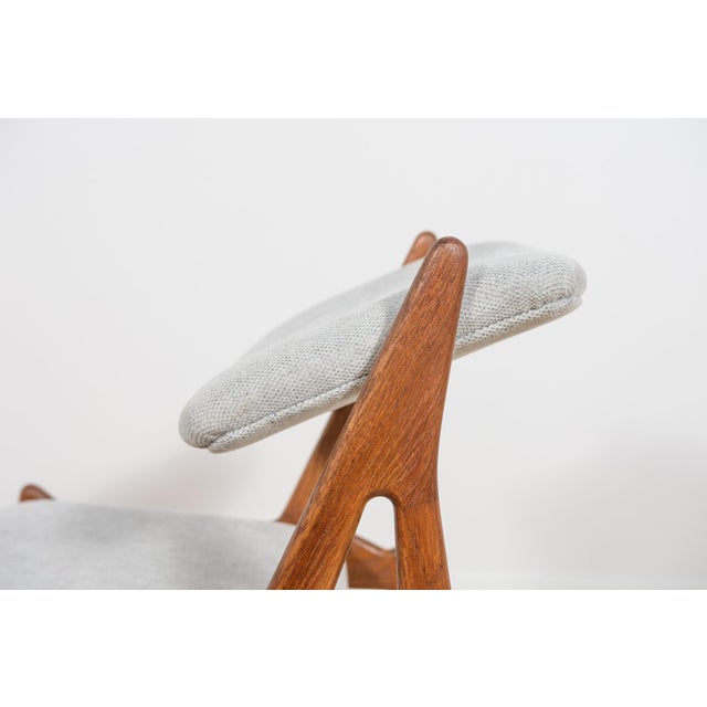 Mid-Century Teak Ella Dining Chairs by Arne Vodder for Vamo Sønderborg, Denmark, 1960s, Set of 6 For Sale - Image 17 of 18