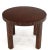 Brown 1970s Mid-Century Modern Faux Bamboo Round Occasional Table For Sale - Image 8 of 13