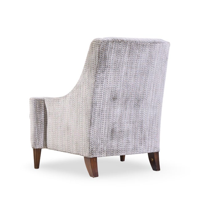 Gray Barbara Barry for Henredon Lounge Chairs - Pair For Sale - Image 8 of 14