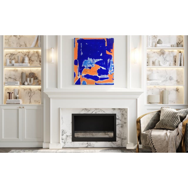 The artwork "Warmth Of The Water" came to life through spontaneous brushstrokes and moments of improvisation, employing...