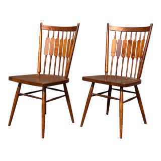 Kipp Stewart for Drexel "Centennial" Dining Chairs - a Pair For Sale