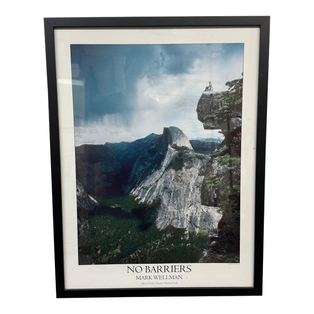 Mark Wellman No Barriers Glacier Point, Yosemite Poster For Sale