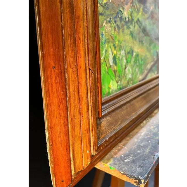 Henri Fehr, Rural Village, Oil on Canvas For Sale - Image 13 of 16