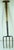 Early 20th Century Edwardian Period English Garden Fork For Sale - Image 5 of 6
