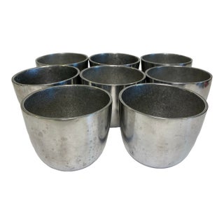 1990s Olde Country Reproductions Jefferson Cups - Set of 8 For Sale