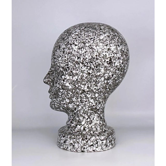 1970s Mid-Century Ceramic Head No 701 from Scheurich, Germany, 1970s For Sale - Image 5 of 9