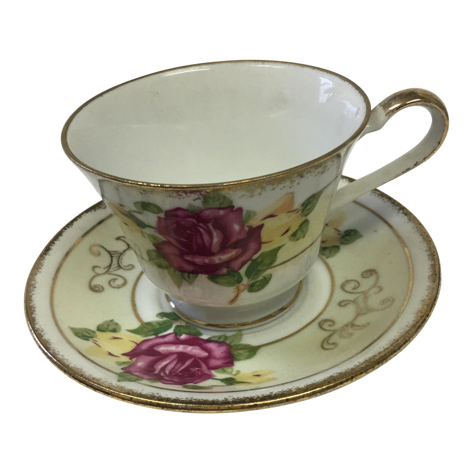 Norleans Japan Vintage China Teacup & Saucer Chairish