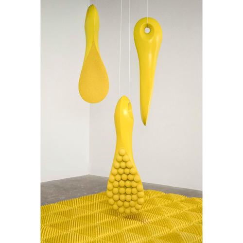 Shoehorn sh#03 gloss sculptural object by caspi ceramics nl dimensions: w 36 x d 102 x h 30 cm. Materials: ceramic,...