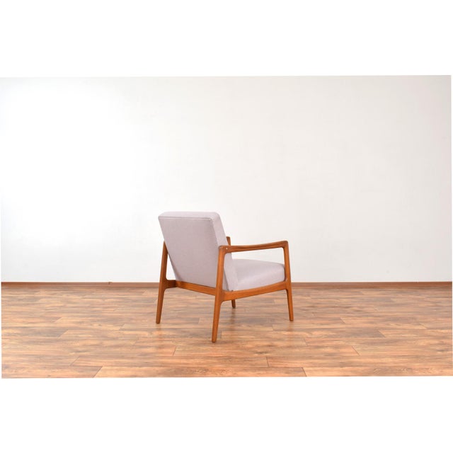 1960s Mid-Century Modern Swedish Teak Armchair by Alf Svensson for Dux, 1960s For Sale - Image 5 of 11