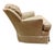 Hollywood Regency 1970s Hollywood Regency Leopard Print Tufted Swivel Rocker Lounge Chair For Sale - Image 3 of 7