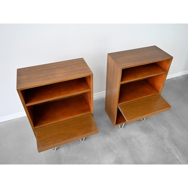 George Nelson BCS Bookcases in Walnut for Herman Miller - A Pair For Sale - Image 10 of 13