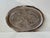 Silver Oval Serving Tray in Silver, 1960s For Sale - Image 8 of 10