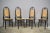 Thonet-Style Chairs in Curved Beech Wood and Vienna Straw Sitting, 1980s, Set of 4 For Sale - Image 13 of 18