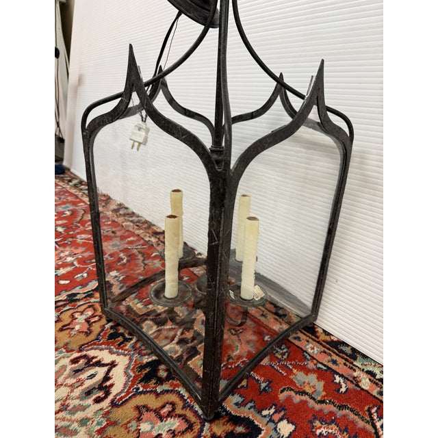 2010s Dennis & Leen Gothic Lantern, Small For Sale - Image 5 of 17