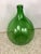 Italian Mid 20th Century Emerald Green 54 Liter Italian Demijohn For Sale - Image 3 of 5