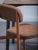 Brick Red Residence Chairs by Jean Couvreur for Kann Design, Set of 6 For Sale - Image 4 of 8