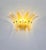Vintage Palmette Wall Light in Clear and Amber Glasses, 1990, Set of 2 For Sale - Image 10 of 17