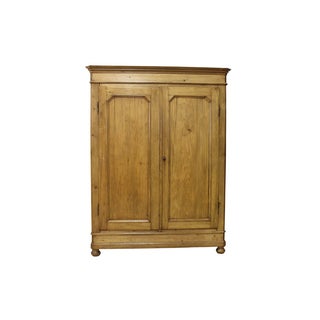 Vintage Pine Armoire For Sale