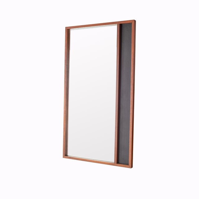 Mid Century Rectangular 55 Inch Wide Mirror | Chairish