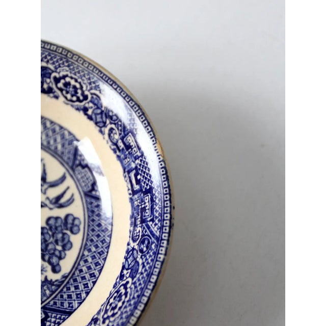 1940s 1940s Homer Laughlin Blue Willow Bowls - Set of 2 For Sale - Image 5 of 13