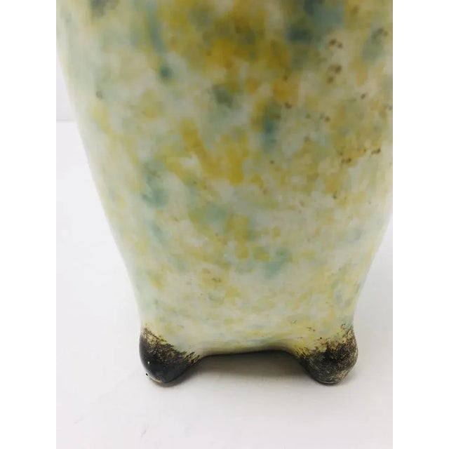 Green Ceramic Owl, 1960s For Sale - Image 6 of 9