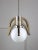 Mid-Century Scandinavian Chrome & Opaline Pendant Lamp, 1960s For Sale - Image 13 of 13