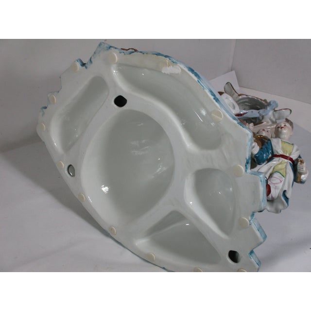 Monumental German Porcelain Figural Group For Sale - Image 17 of 18