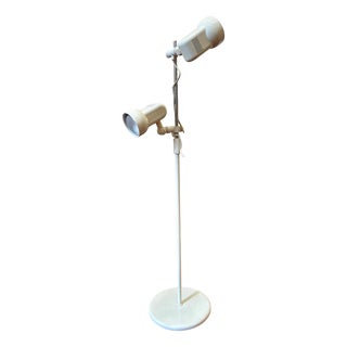 Mid-Century Modern German Floor Lamp with Two Adjustable Spotlights, 1970s For Sale