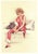 1930 French Art Deco Lithograph-Nude by Suzanne Muenier, Matted For Sale - Image 4 of 4