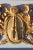 1990s Carvers' Guild Hepplewhite Trumeau Antique Gold Mirror For Sale - Image 5 of 18